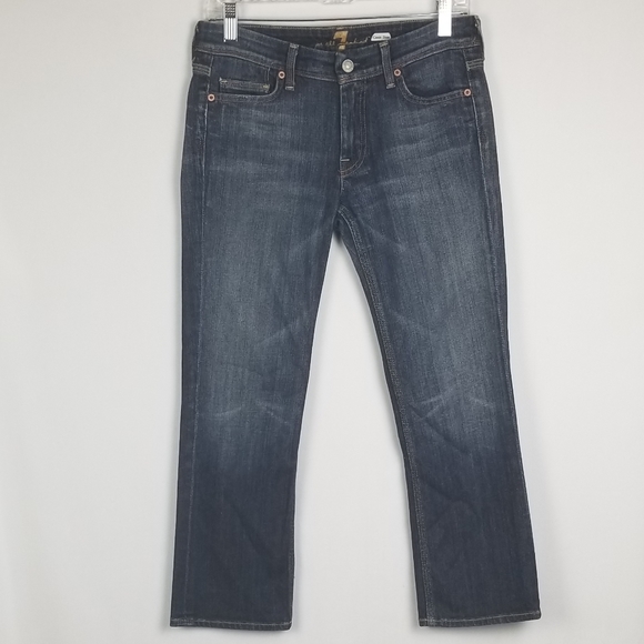 7 For All Mankind Cassie Dean Boot Cut Jeans - Picture 3 of 8